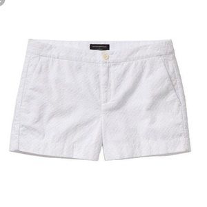 Banana Republic Hampton fit textured shorts